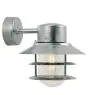 Nordlux Blokhus Wandleuchte Stahl und Glas Grau | IP54 - Geeignet für E27